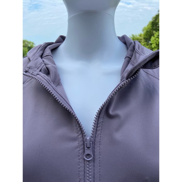 Yogalicius Full Zip Jacket with hoodie frosted lilac SZ XS * wom166 - Picture 12 of 12